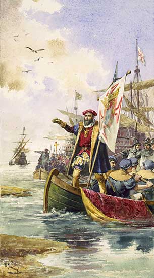 Pepper being picked from the vine